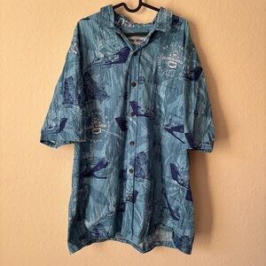 Jams World | Men's Pearl Harbor Button Down Short Sleeve Shirt Size XXL
